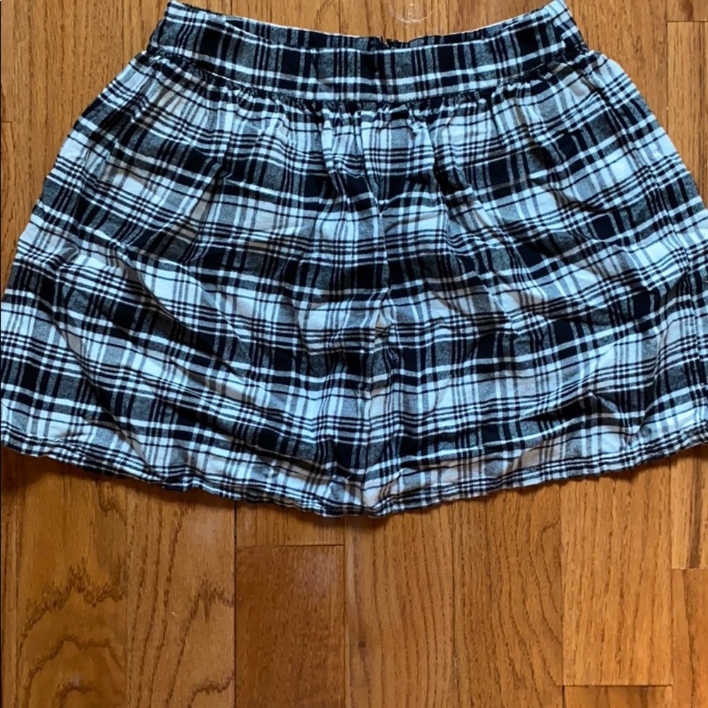 Plaid skirt